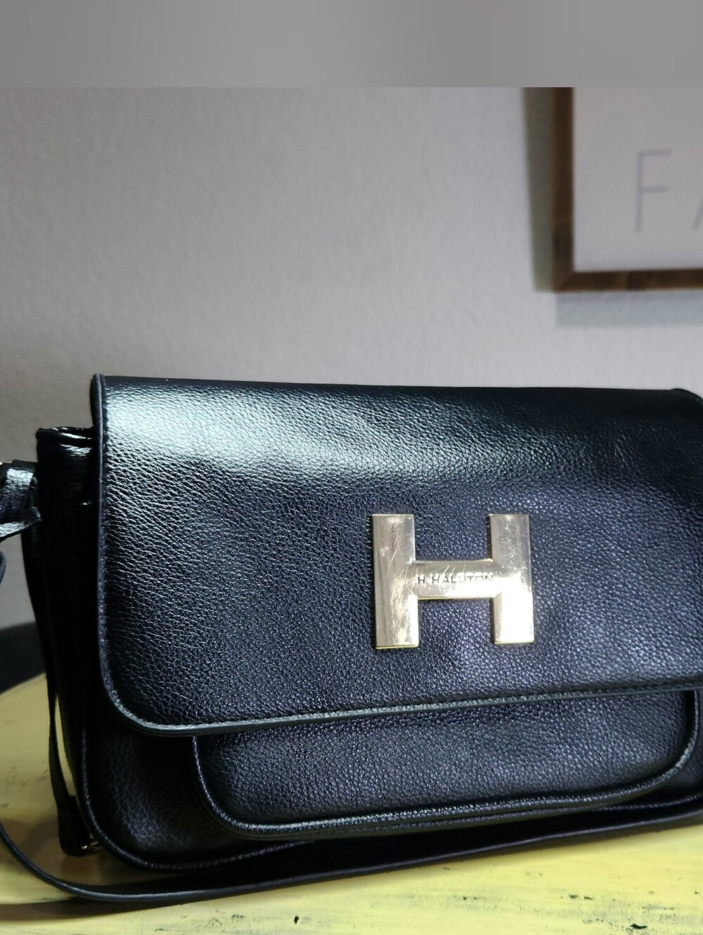 The H Halston Flap Crossbody 👜✨